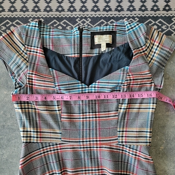 Anthropologie Plaid Dress - Picture 7 of 8
